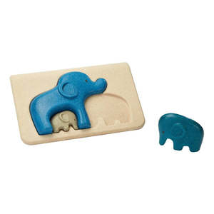 Wooden Puzzles: PlanToys Elephant Puzzle