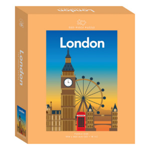 Hinkler Travel Poster 500pc Jigsaw: London