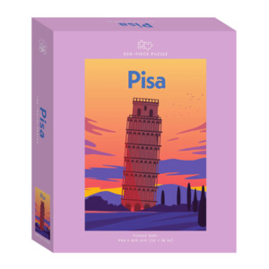 Puzzles 8: Hinkler Travel Poster 500pc Jigsaw: Pisa