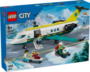 Lego City: LEGO CITY Emergency Air Ambulance Airplane 60465