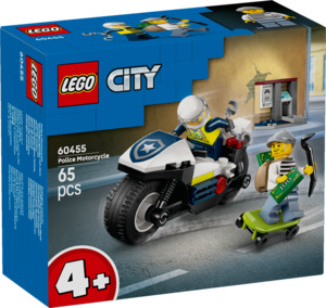 Lego City: LEGO CITY Police Motorcycle Chase 60455