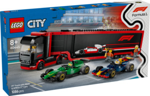 Lego City: LEGO CITY F1 Truck with RB20 & AMR24 F1 Cars 60445