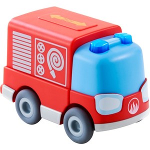 Marble Runs Ball Tracks: xHABA Kullerbu Battery Fire Truck