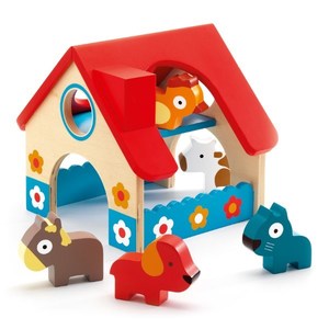Wooden Toys: xDjeco Handling Game - Minifarm The Small Farm