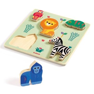 Wooden Puzzles: xDjeco Animal Wooden Puzzle