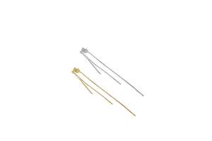 Earrings: 925 Sterling Silver Long Tassel Drop Earrings