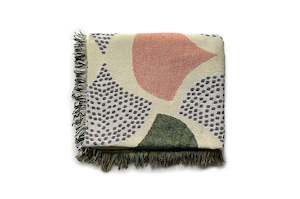 Throw: Ginkgo Leaf Throw/Blanket
