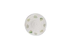 Coaster: Woven Textured Cotton Yarn Coaster - Avocado