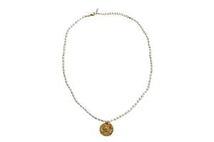 Gold Plated Evil Eye Necklace