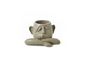 Capulet: Three's Company Face Beige Planter