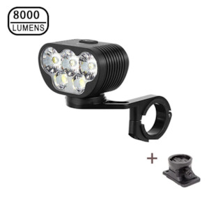 Front Lights: Magic Shine Monteer 8000S Galaxy