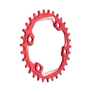 Madison Clearance: Funn Solo 96 Narrow-Wide Chain Ring Blue or Red Only