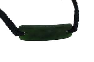 Aotearoa Features Pounamu: NZ Greenstone chord bracelet