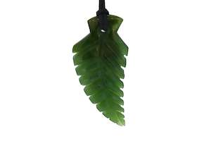Aotearoa Features Pounamu: NZ Greenstone fern