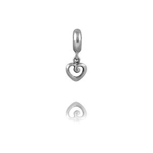 Evolve: Evolve Charms DANGLES SILVER Heart of NZ Dangle Charm