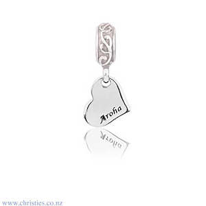 Evolve: Evolve Charms DANGLES AROHA (DEEP LOVE ) PENDANT CHARM PINK BEAD DANGLE LKD050