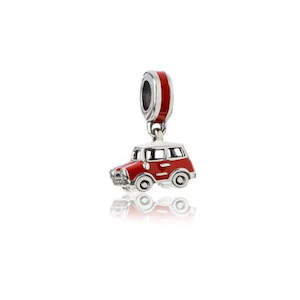 Evolve Charms Dangles Retro Mini Cooper (Road Trip) LKD044