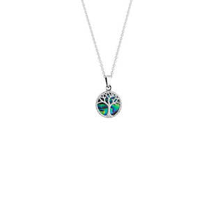 Paua Shell: Evolve Necklaces TREE OF LIFE NEKLACE (STRENGTH)- PAUA  3N40019