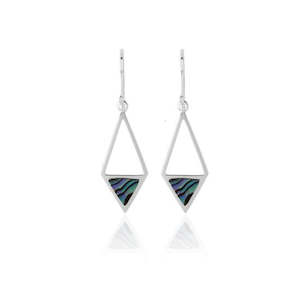 Paua Shell: Evolve Earrings Coastal Paua Drops 3E40008