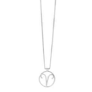 Karen Walker Jewellery: KAREN WALKER STG SILVER Aries necklace