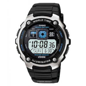Casio Watches Men: Casio Mens Digital Watch 200M