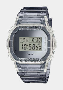 G Shock Watches: CASIO G-SHOCK LTD EDT SKELETON, 200MTR, DIGITAL CLEAR STRAP/CASE