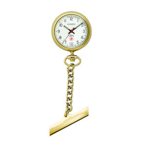 Olympic Nurses Watches: Olympic PVD on St/St Nurses Watch - Date,30M