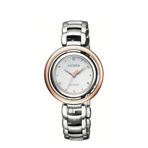 Citizen Ladies Watches: Citizen Ladies Watch Diamond Eco-drive B/let SSTT WR50