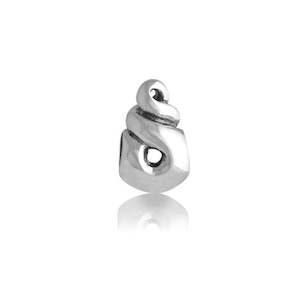 Evolve Charms Silver: Evolve Charms Silver Friendship & Eternity (Twist) LK004