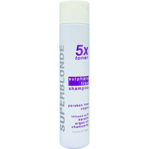 Touch Superblonde 5x: SuperBlonde 5X Toning Shampoo