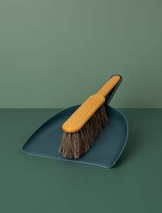 Housekeeping: Dustpan & Brush Set // Petrol Blue