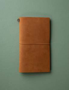 For Self Care: Leather Notebook // Camel
