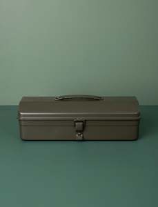 Hip Roof Steel Toolbox // Olive