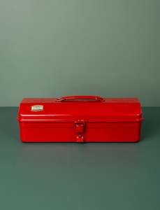 Everyday: Hip Roof Steel Toolbox // Red