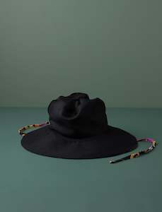Sale: Dark Denim Classic Brim Hat // Skinny Ties