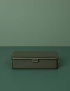Fathers Day 1: Mini Steel Toolbox // Olive