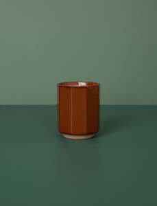 Ceramics: Onji Brown Candle // Maido