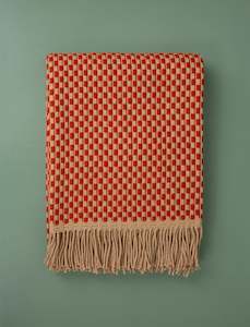Isak Blanket // Red Sumac