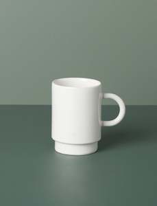 Tall Stackable Mug // White