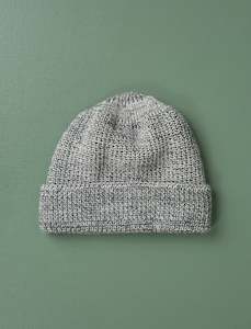 Winter Warmers: Borkum Beanie // Grey & White