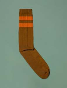 Escuyer: Tube Socks // Tobacco & Rust