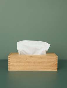 Chestnut Tissue Box