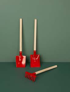 Children’s Gardening Set // Red