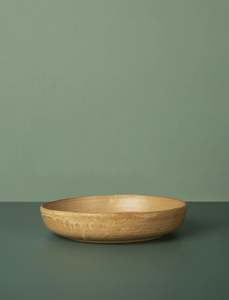 Ceramics: Serving Plate // Pale Yellow
