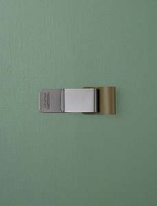 New Arrivals From Japan: Leather Notebook Pen Holder // Olive