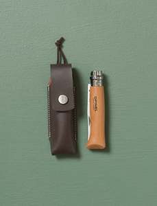 For The Bach: No.08 Tradition Knife with Sheath // Beech