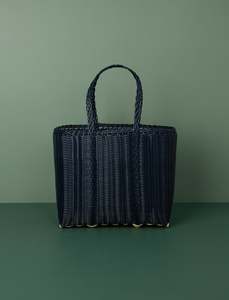 Palorosa: Flat Weave Tote // Midnight