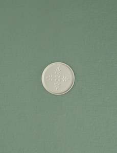 Carved Shihou Kaben Coaster //  Asagi