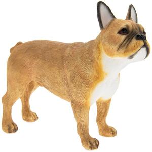 Figurines And Ornaments: French Bulldog Fawn Dog Figurine Collectible - The Leonardo Collection