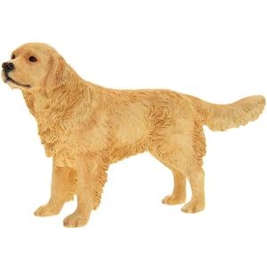 Figurines And Ornaments: Golden Retriever Dog Figurine Collectible - The Leonardo Collection